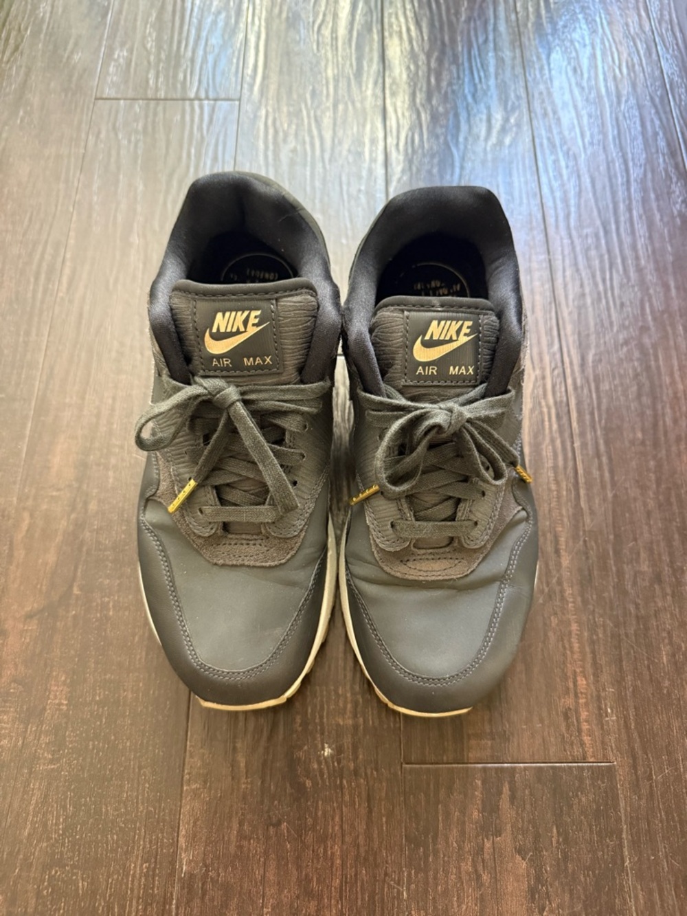 Nike Air Max 1 Premium Women's Size 6 Running Shoes Anthracite